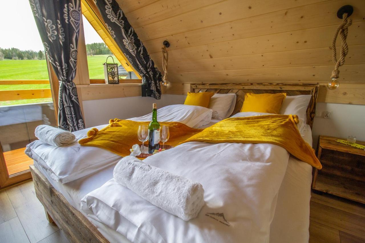 Em Gorce Resort Domki Z Sauna I Jacuzzi Waksmund Luaran gambar