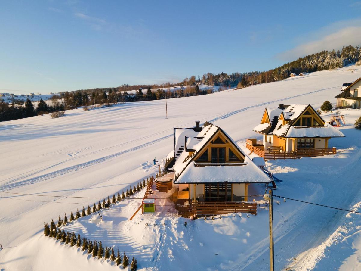 Em Gorce Resort Domki Z Sauna I Jacuzzi Waksmund Luaran gambar