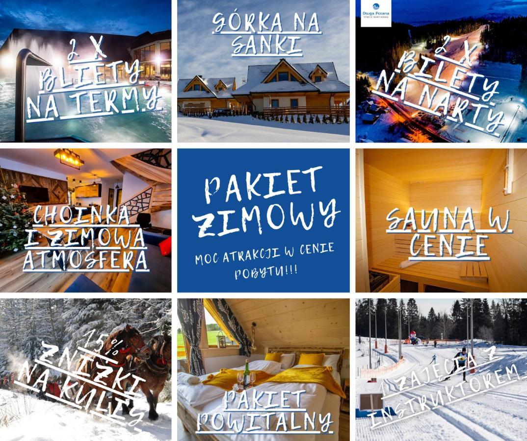 Em Gorce Resort Domki Z Sauna I Jacuzzi Waksmund Luaran gambar