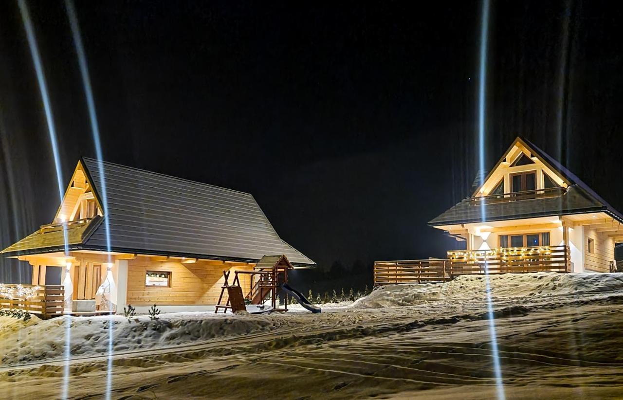 Em Gorce Resort Domki Z Sauna I Jacuzzi Waksmund Luaran gambar