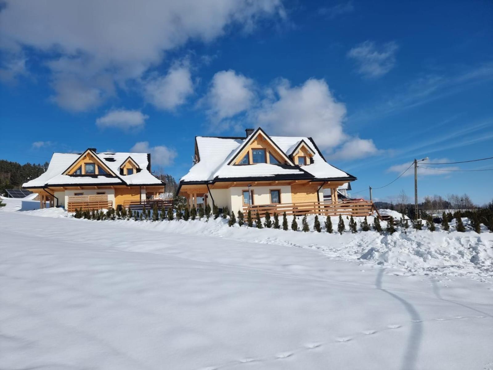Em Gorce Resort Domki Z Sauna I Jacuzzi Waksmund Luaran gambar