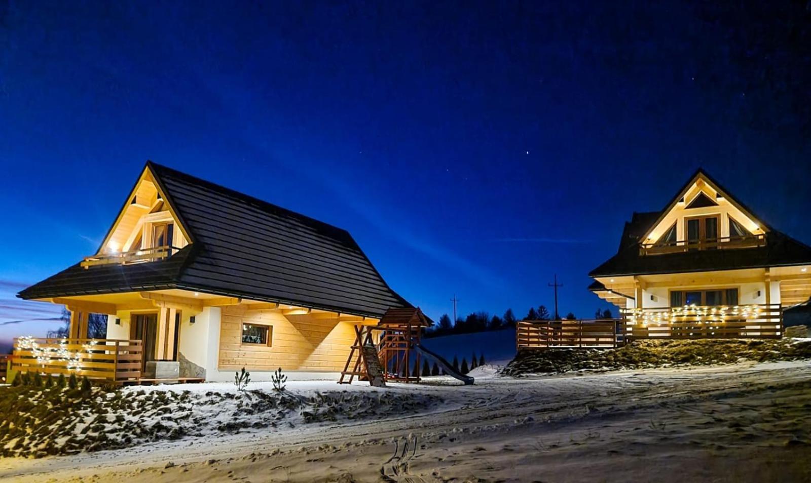 Em Gorce Resort Domki Z Sauna I Jacuzzi Waksmund Luaran gambar